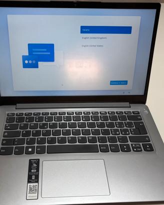 Notebook Portatile Lenovo Ideapad 1 come nuovo