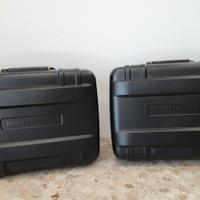 COPPIA VALIGIE LATERALI VARIO NERE PER BMW F650 GS