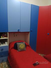 Armadio stanzetta con cabina ad angolo ms 310e 270