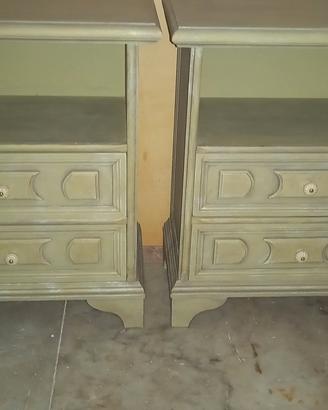 comodini shabby 