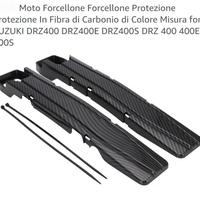 Forcellone / protezione fibra di carbonio Suzuki