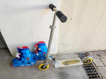 Roller bambino (30-32) e monopattino