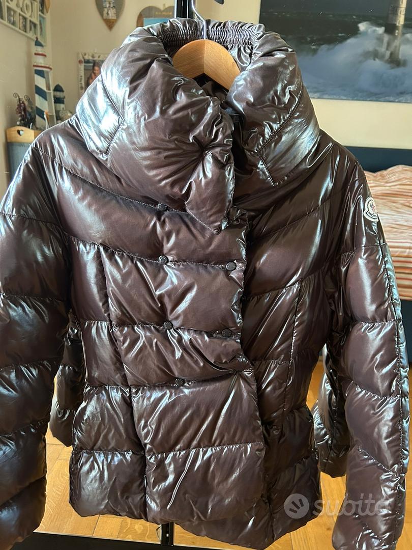 Moncler discount donna marrone