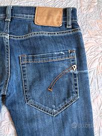 Jeans Dondup donna blu chiaro azzurro tg.25