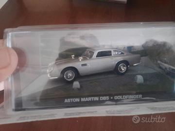 MODELLINO ASTON MARTIN DB5 007 GOLDFINGER BOXATO
