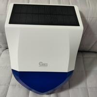 Sirena wifi solare, per antifurto Zigbee.