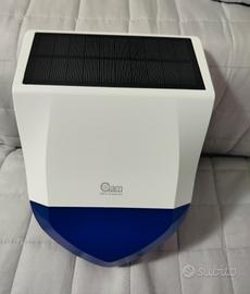 Sirena wifi solare, per antifurto Zigbee.