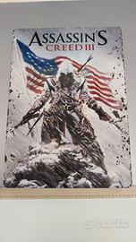 cofanetto in metallo assassin's creed 3 xbox 360