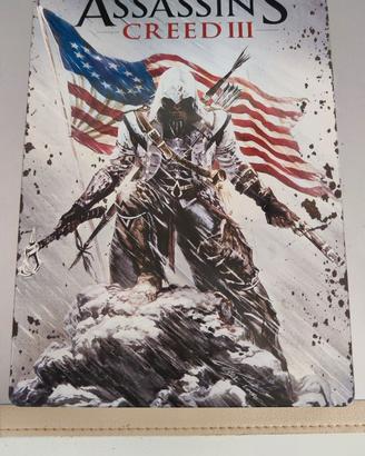 cofanetto in metallo assassin's creed 3 xbox 360