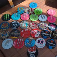 29 sottobicchieri vari (Monster, Coca cola, ecc) 