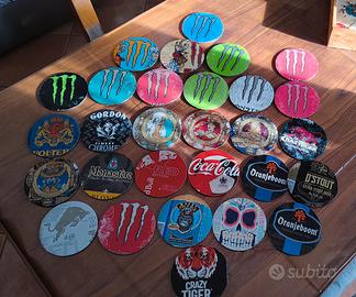 29 sottobicchieri vari (Monster, Coca cola, ecc) 