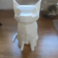 Gatto bianco 3d