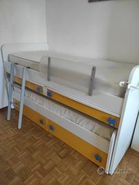 Letto doppio estraibile