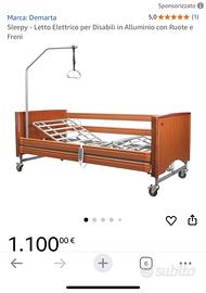 Letto per disabili elettrico