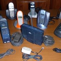 N. 12 telefoni cordless alcuni anche vintage