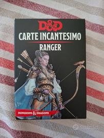Carte Incantesimo Ranger d&d 5 ed 