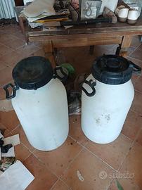 2 CONTENITORI ACQUA DA 100 LITRI 