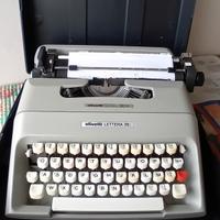 Olivetti lettera 35 l , con custodia 