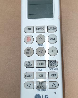 LG telecomando clima