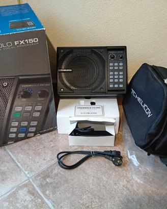 Cassa TC Helicon Voicesolo FX150 + custodia