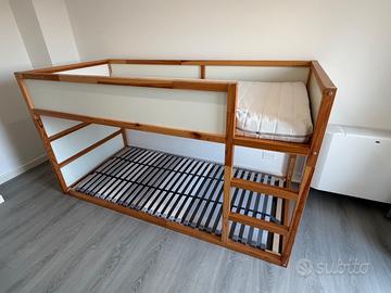 Letto Ikea Kura con rete supplemenatare