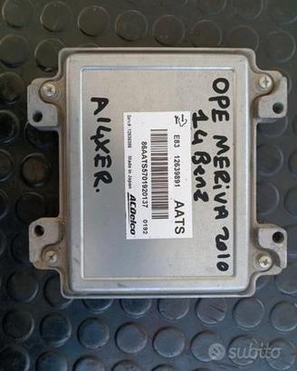 Centralina motore Opel Meriva 2010 1.4 benzina