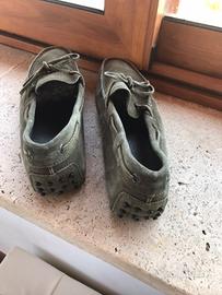 Mocassini Tods Nr 42 green military originali