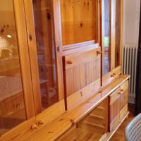  mobile vetrina in pino naturale