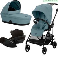 Trio cybex gold verde acqua