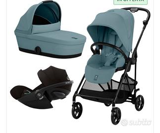 Trio cybex gold verde acqua