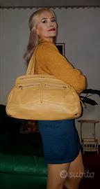 Borsa vera pelle vintage Coccinelle donna  cuoio