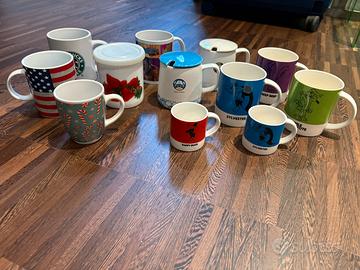 Tazze di diverse misure