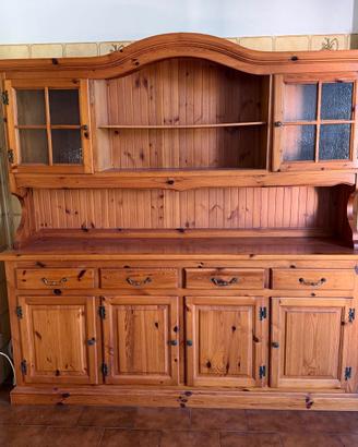 credenza in legno di pino