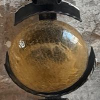 lampada in ferro battuto