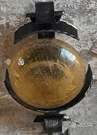 lampada in ferro battuto