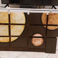 Quadro 3 pianeti senza cornice