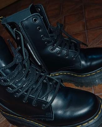Dr Martens jadon platform in pelle