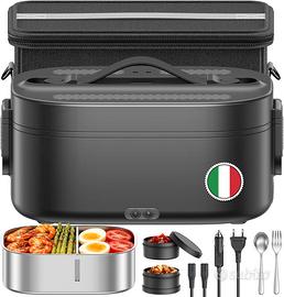 Scaldavivande Elettrico Portatile, 80W Porta Pranz