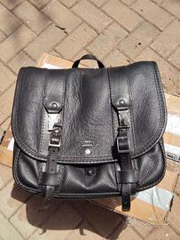 borsa moto MCJ  pelle sgancio rapido 