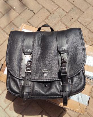 borsa moto MCJ  pelle sgancio rapido 