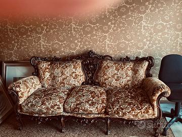 Divano e poltrona vintage