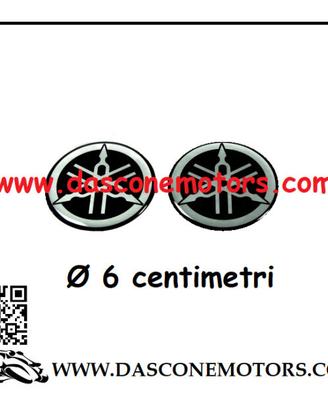 2 Diapason emblema in Rilievo Yamaha 6 cm