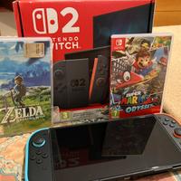 Nintendo Switch 2 pari al nuovo + 2 giochi