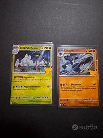 Pokémon 30º anniversario - lucario + exeggutor