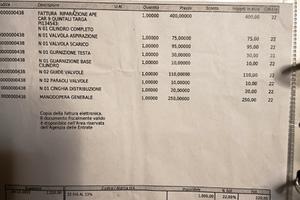 Motore Ape Car Max D anno 1991