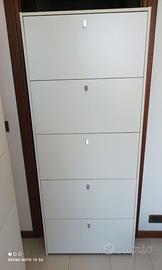 Scarpiere SLIM - 5 Ante;già assemblate - NUOVE