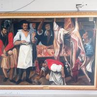 quadro "Bottega del macellaio” 