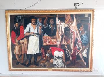quadro "Bottega del macellaio” 