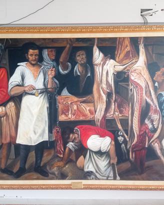 quadro "Bottega del macellaio” 