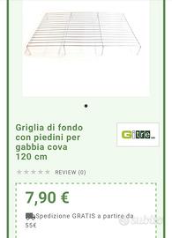 Griglie fondo per voliere da 120